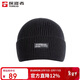 探路者（TOREAD）針織帽秋冬男女通用防風(fēng)保暖百搭柔軟舒適套頭帽TELLCM90351黑色