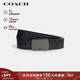 蔻馳（COACH）【品牌直供】男女同款板扣腰帶38MM黑色CY941新年禮物