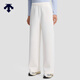 DESCENTE迪桑特ESSENTIAL系列女士針織運動(dòng)長(cháng)褲 WT-白色 M (165/66A)