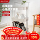 美廚（MAXCOOK）廚房置物架 落地三層收納儲物架櫥柜網(wǎng)籃層架手推車(chē)可移動(dòng)MCWA982