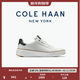 Cole Haan/歌涵 男士休閑鞋 新款小白鞋牛皮革增高低幫休閑運動(dòng)鞋C34226 白色-C34226 41