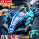 伊貝智遙控汽車(chē)兒童玩具男孩賽車(chē)6-14歲手勢感應充電四驅漂移車(chē)生日禮物 藍-雙控-燈光音樂(lè )-噴霧--雙電 噴霧F1方程式車(chē)3-8-12歲生日禮物