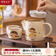 摩登主婦茶壺茶具套裝陶瓷下午茶可愛(ài)茶具喬遷新居生日禮物新婚伴手禮 萌新女孩水具（一壺四杯-800ml） 禮盒包裝