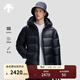 迪桑特（DESCENTE）迪桑特SKI STYLE系列HEAT NAVI男士短款亮面保暖羽絨服 BK-黑色 L (175/96A)