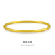金至尊（3DG Jewellery）素雅金鐲古法黃金手鐲平安圓滿(mǎn)足金999素圈手鐲生日禮物計價(jià) 60mm-8.81克（配珠寶禮盒）
