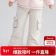 笛莎（DEESHA）童裝女童羽絨褲2025秋冬款女孩加厚保暖棉褲滑雪褲冬裝長(cháng)褲