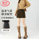 浪莎韓系西裝半身裙秋冬季2026春季新款高腰顯瘦小個(gè)子加厚包臀短裙