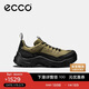 愛(ài)步（ECCO）男運動(dòng)戶(hù)外 抓地耐磨戶(hù)外越野鞋 越野822354 黑色/軍綠色 41 HL