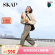 圣伽步（SKAP）板鞋女士休閑百搭平底戶(hù)外小白鞋