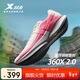 特步360X 2.0入門(mén)級國民競速碳板網(wǎng)面透氣輕便緩震穩定回彈男跑鞋