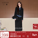 三彩2025冬季新款半身裙套裝燈芯絨外套兩件套上衣長(cháng)裙M 經(jīng)典黑 XL 170/92A