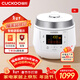 福庫（CUCKOO）電壓力鍋?lái)n國進(jìn)口5升高壓鍋多功能家用小型電飯煲智能語(yǔ)音預約定時(shí)大屏不粘內膽 CMC-QAB50S 5L