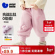 迷你巴拉（minibala）嬰兒寶寶男童女童褲子2025冬加絨長(cháng)褲燈籠泡泡褲