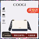 COOGI包包女款輕奢品牌女士單肩包女斜挎包女情人節生日禮物送女友老婆 米白