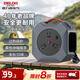 德力西（DELIXI）卷線(xiàn)盤(pán)插座/接線(xiàn)板排插/ 移動(dòng)電纜電線(xiàn)卷線(xiàn)盤(pán)/過(guò)熱保護工程卷線(xiàn)盤(pán)/自接線(xiàn)空盤(pán) 工程專(zhuān)用 【10米】舒適度升級款