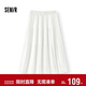 森馬（Semir）半身裙女松緊腰蛋糕裙百搭2025夏季肌理雪紡長(cháng)裙垂感107425120060