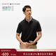 Tommy Hilfiger26春夏新款男裝珠地網(wǎng)眼商務(wù)休閑通勤純色短袖T恤翻領(lǐng)POLO衫