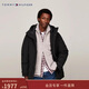 Tommy Hilfiger【中長(cháng)款90絨】秋冬季男大口袋休閑通勤保暖連帽羽絨服外套36595