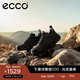愛(ài)步（ECCO）戶(hù)外運動(dòng)鞋男 休閑跑步鞋登山徒步鞋耐磨抓地鞋子 越野822354 HL 黑色82235451052 41