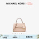 MICHAEL KORS【新年禮物】邁克高仕 MK Ava 超小號皮質(zhì)翻蓋迷你手提包斜挎包 柔粉色 187 迷你