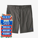 巴塔哥尼亞（Patagonia）男士All wear hemp輕質(zhì)棉麻涼爽透氣8英寸短褲57805 FGE灰色 32