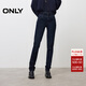 ONLY2025冬季新款塑形高腰收腹緊身褲長(cháng)褲牛仔褲女|125432001 J0B藍灰牛仔 M M標準褲長(cháng)