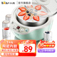 小熊（Bear） 酸奶機 家用全自動(dòng)米酒機酸奶發(fā)酵機微電腦控溫定時(shí)304不銹鋼1L大內膽 陶瓷小內膽4分杯自制酸奶 陶瓷4分杯 藍色SNJ-B10U3