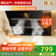 名氣抽油煙機家用側吸式抽煙機21m3大風(fēng)量脫排式700mm小尺寸戶(hù)型油煙機免拆洗低噪A308抽煙機老板出品 CXW-300-A308