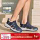 斯凱奇（Skechers）涼鞋秋季男鞋2025新款外穿包頭洞洞鞋溯溪205475