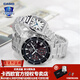 卡西歐（CASIO）情侶手表一對EDIFICE系列潮流商務(wù)休閑送禮物時(shí)尚石英男女手表 EFV-540D-1A+4564D-7A天作之合