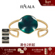 翡拉拉Fellala商場(chǎng)同款綠光個(gè)性手鐲女歐美復古彩晶琺瑯夸張手環(huán)手飾