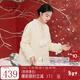 三彩【映月?lián)v素】2025冬季新款90白鵝絨羽絨服寬松短款外套C 米白色 S 155/80A