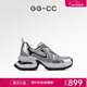 GG-CC【明星同款】月落星河銀色厚底老爹鞋女百搭秋季新款G23X4317 銀色 皮面 36
