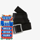 巴塔哥尼亞（Patagonia）男士Tech Web Belt 野外救生腰帶118cm鋁合金扣頭59194 BLK-黑色