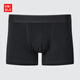 優(yōu)衣庫男裝針織短褲/低腰男士?jì)妊?79502 482601 482601/09黑色 L