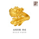 金至尊（3DG Jewellery）金妝花嫁黃金男戒3D硬足金龍戒婚戒中式婚禮黃金戒指生日禮物計價(jià) 19號-3.52克(配珠寶禮盒)