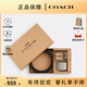 蔻馳（COACH）【年終奢禮】送男友男士皮帶腰帶雙面雙扣頭禮盒裝腰帶 寬3.8cm-CW362QBMI5 禮物