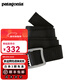 巴塔哥尼亞（Patagonia）戶(hù)外速干帆布開(kāi)瓶鋁合金扣頭多功能腰帶Tech Web Belt 59194 BLK  均碼