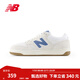 NEW BALANCE NB官方男鞋女鞋情侶潮流百搭簡(jiǎn)約舒適休閑板鞋480L系列 米白色 BB480LLA 43 (腳長(cháng)27.5cm)