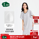 松山棉店商場(chǎng)同款小薄荷女士帶杯短袖裙莫代爾睡裙夏女2025新款帶胸墊 帶杯短袖裙-銀灰 XL (170)