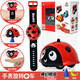 電邁手表陀螺玩具旋轉q車(chē)新款兒童卡通手環(huán)指尖七星瓢蟲(chóng)慣性回力汽車(chē) 魔幻瓢蟲(chóng)【陀螺手表】【盒裝】 送【戒指立柱】