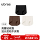 ubras【加長(cháng)底襠】無(wú)尺碼無(wú)痕女士?jì)妊澘咕d運動(dòng)女高彈升級包臀多條裝 高腰【加長(cháng)底襠】-黑+蜜茶棕+燕麥奶 均碼 90-130斤