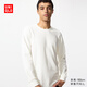 優(yōu)衣庫男裝HEATTECH ULTRA WARM圓領(lǐng)T恤長(cháng)袖保暖衣秋衣內衣479525 479525/01乳白色 L