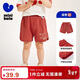 迷你巴拉男女童寶寶兒童休閑棉彈透氣褲子夏吸濕速干外穿短褲
