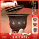 覓陶坭興陶手抓壺茶碗蓋碗泡茶王征純手工全孔功夫茶喝茶茶具高檔茶壺 今日無(wú)事單壺 200ml