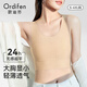歐迪芬紙片內衣女胸大顯小瘦收副乳透氣束胸無(wú)痕美背平胸背心文胸