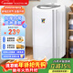 小鴨脫水機單脫水甩干機小型迷你單桶家用出租房宿舍甩干桶 6KG灰色【加厚內筒/噴淋漂脫/強力脫水】 波輪