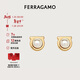 菲拉格慕（Ferragamo）女士黃銅/玻璃耳飾 0696454 新年禮物送女友