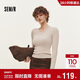 森馬（Semir）森柔|針織衫女冬鵝蛋領(lǐng)純色緊身上衣2025顯瘦羊毛衫109725107004