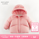 MARC&JANIE【三防】馬克珍妮冬裝女童小耳朵保暖面包服羽絨服新年款551109